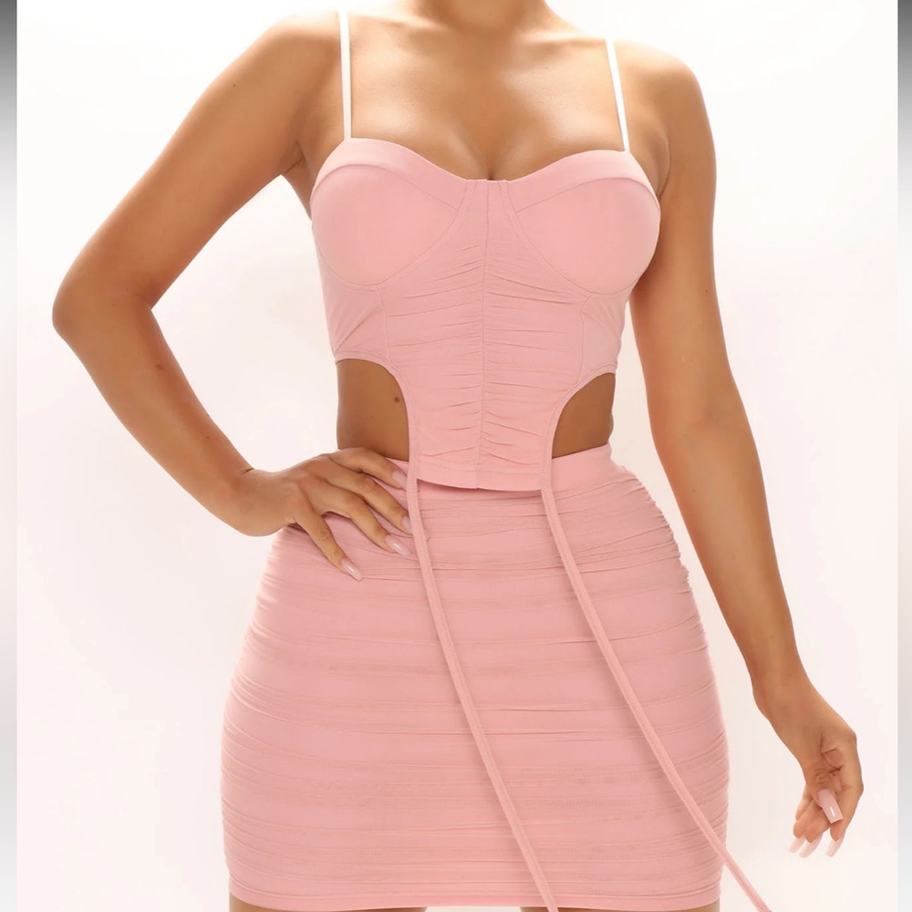 Excuse The Attitude Mini Dress | Pink | Size XS